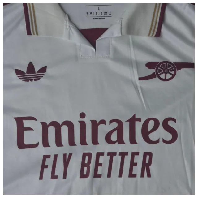 Camiseta visitante Arsenal 25/26 - Temporada 25/26 - Vista 2