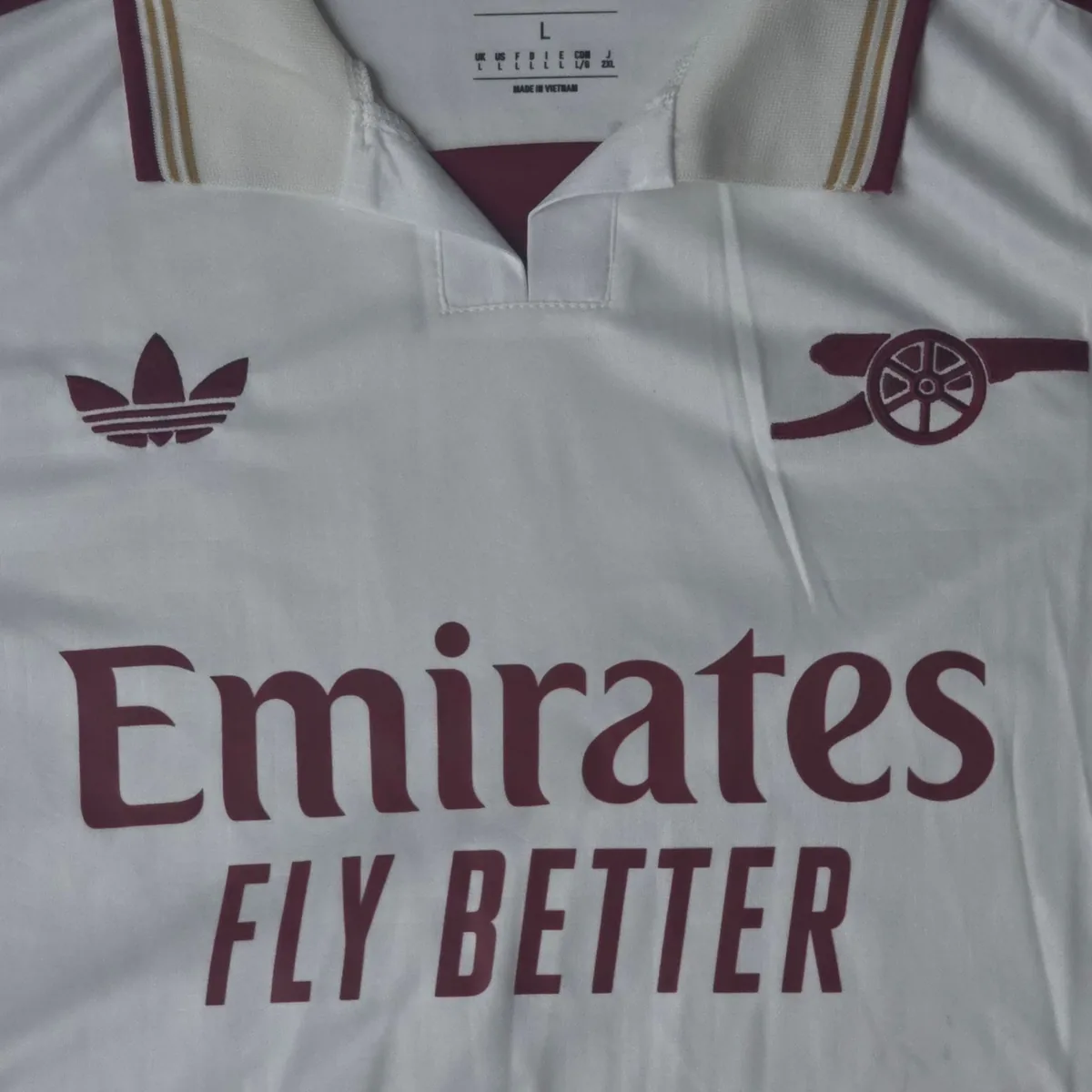 Camiseta visitante Arsenal 25/26 - Temporada 25/26 - Vista 2