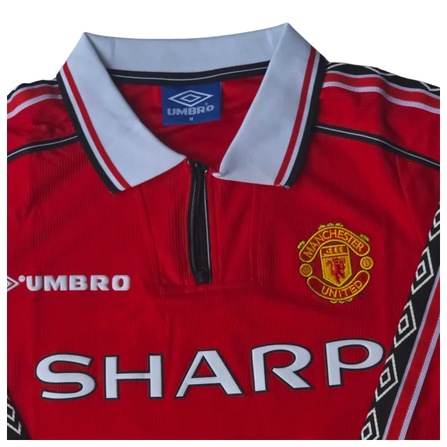 Camiseta local Retro Manchester United 1998 - Retro - Vista 2
