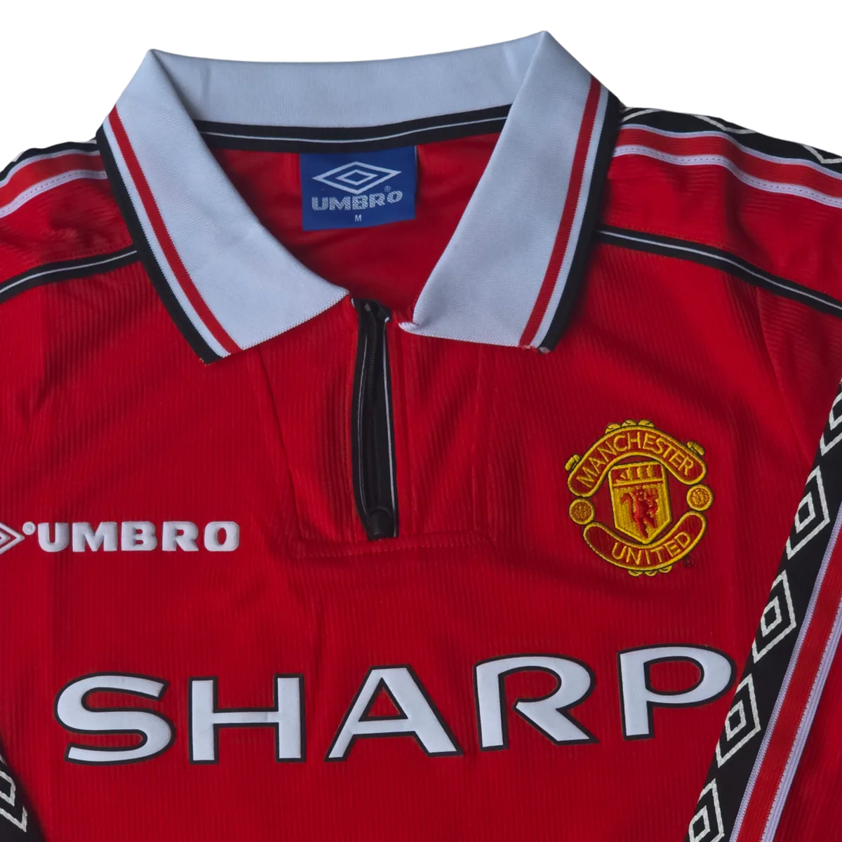 Camiseta local Retro Manchester United 1998 - Leyendas Clásicas - Vista 2