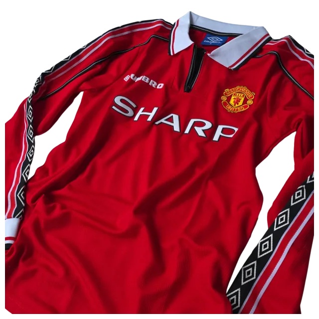 Camiseta local Retro Manchester United 1998 - Retro - Vista 7