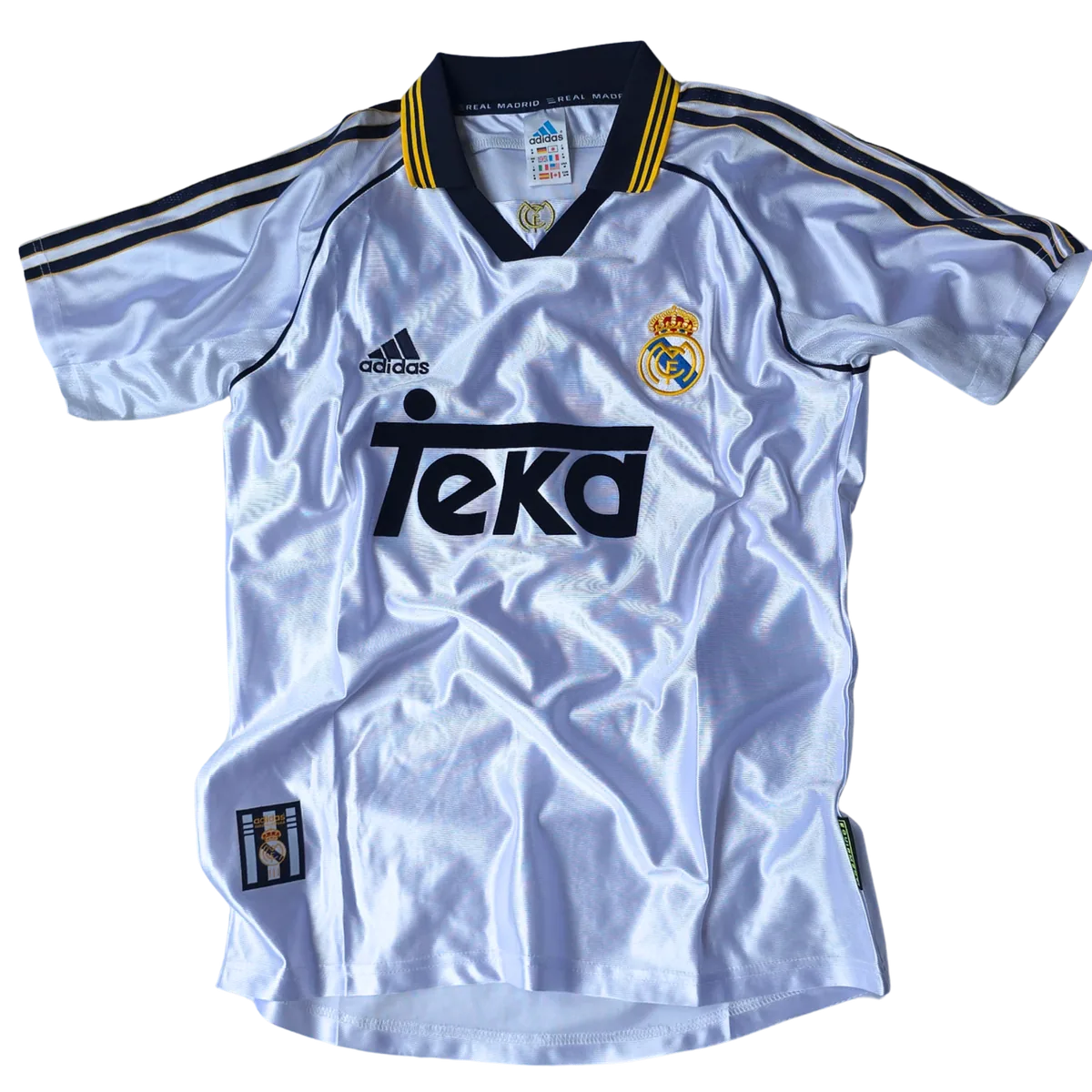 Camiseta local Retro Real Madrid 1999/00 - Leyendas Clásicas